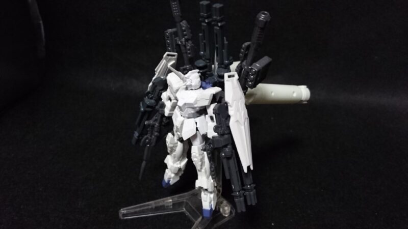 【ガンダム食玩】アサルトキングダムにフルアーマーユニコーン：UCモードが”ない”ので第1弾ユニコーンガンダムを簡単改造で作成