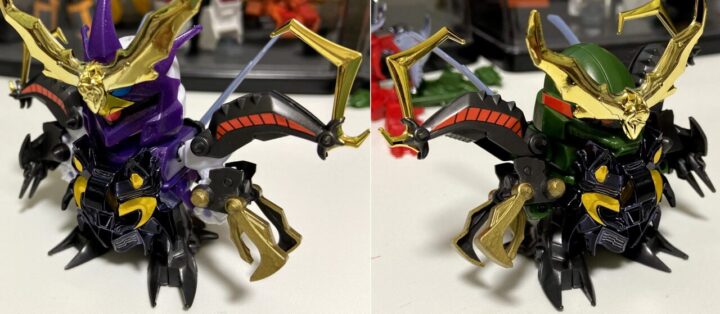 【BB戦士】No.39闇将軍+闇のかけら=「復活!闇将軍」と闇の鎧ver.鉄斗羅を作成した感想!