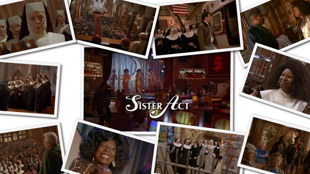【映画】天使にラブ・ソングを…(SisterAct)レビュー【ウーピー・ゴールドバーグ主演】時代に関係なく見れる作品 