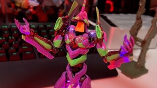 EVA-FRAME(エヴァフレーム)01『エヴァンゲリオン初号機』開封して組み立てた感想【EVA食玩】 
