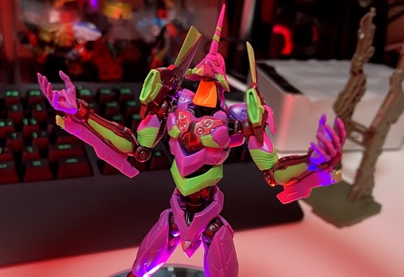 EVA-FRAME(エヴァフレーム)01『エヴァンゲリオン初号機』開封して組み立てた感想【EVA食玩】