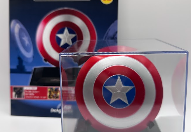 キャプテン・アメリカ シールドレビュー！定価2,999円のダイキャスト質感と塗装クオリティを徹底検証【002/100】