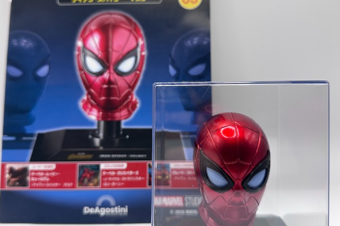 アイアン・スパイダー マスクレビュー！定価2,999円のウェブライン塗装と複眼造形を徹底検証【003/100】 