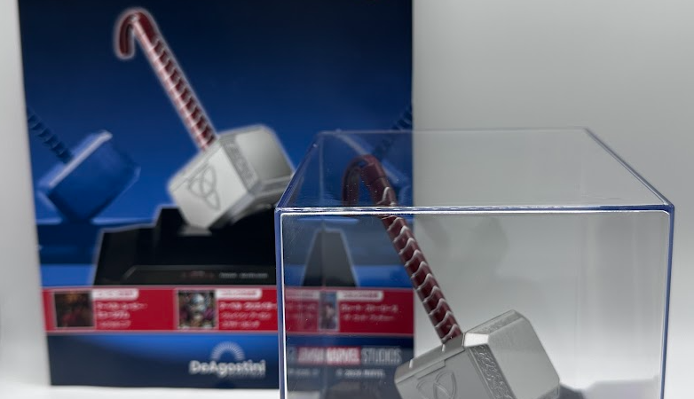 【004/100】マイティ・ソー ムジョルニア実物レビュー！2,999円の金属感やルーン文字の出来栄えを徹底チェック
